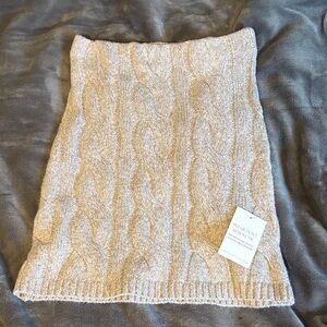 Cable Knit Mini Skirt